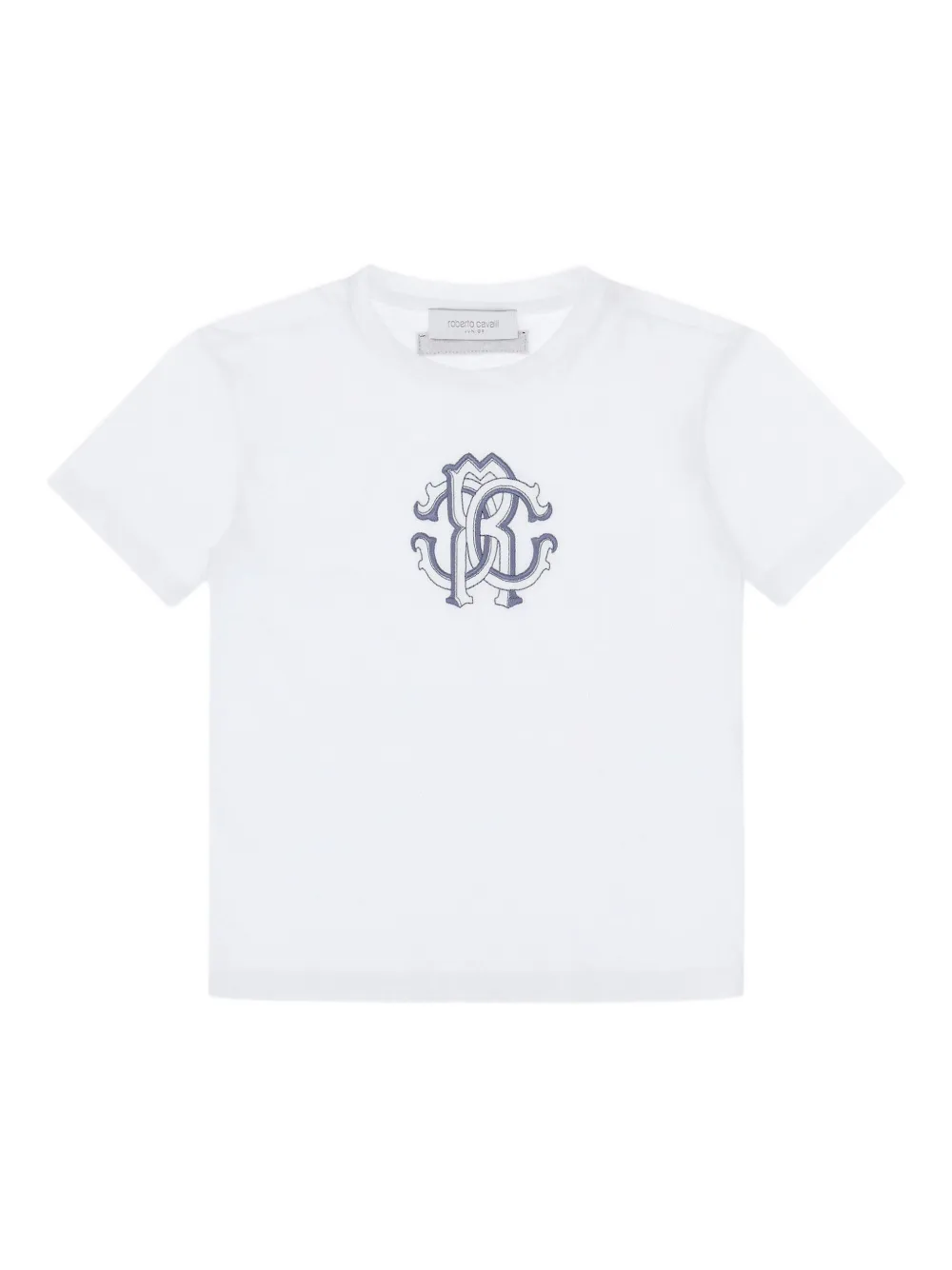 Roberto Cavalli Logo-print T-shirt In White