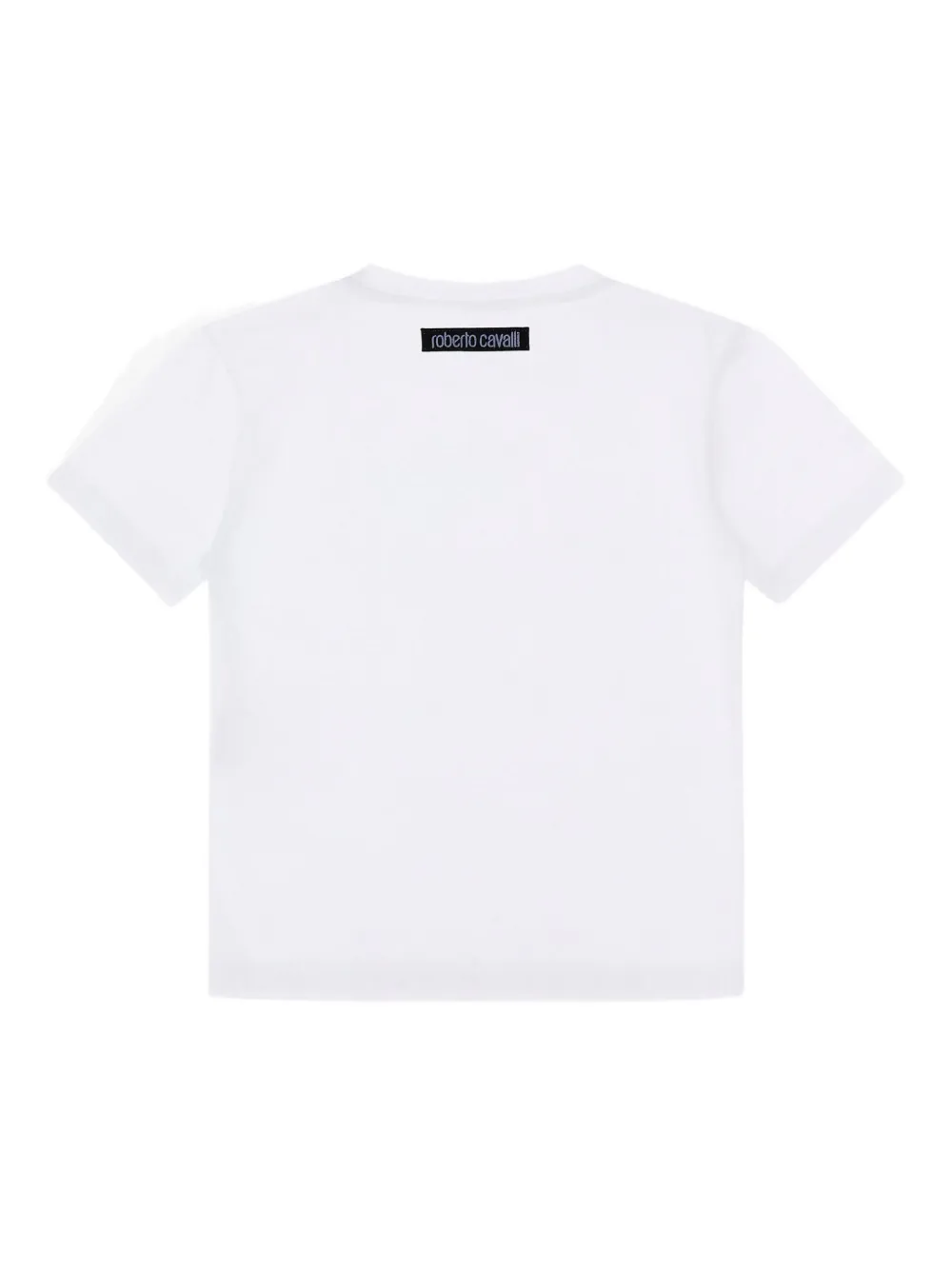 Roberto Cavalli Logo-print T-shirt In White