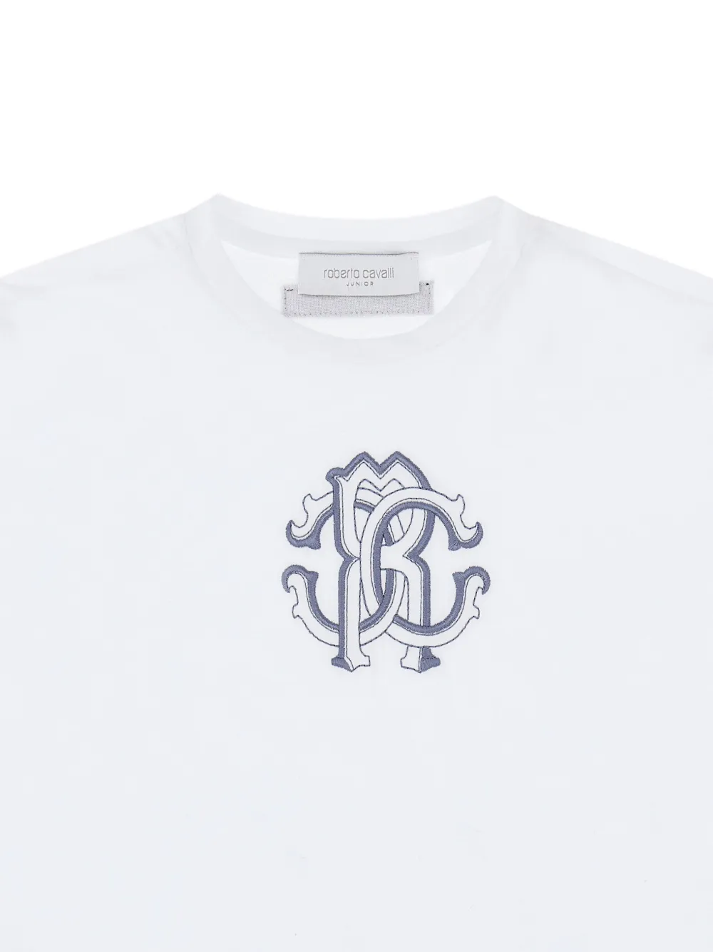 Roberto Cavalli Logo-print T-shirt In White