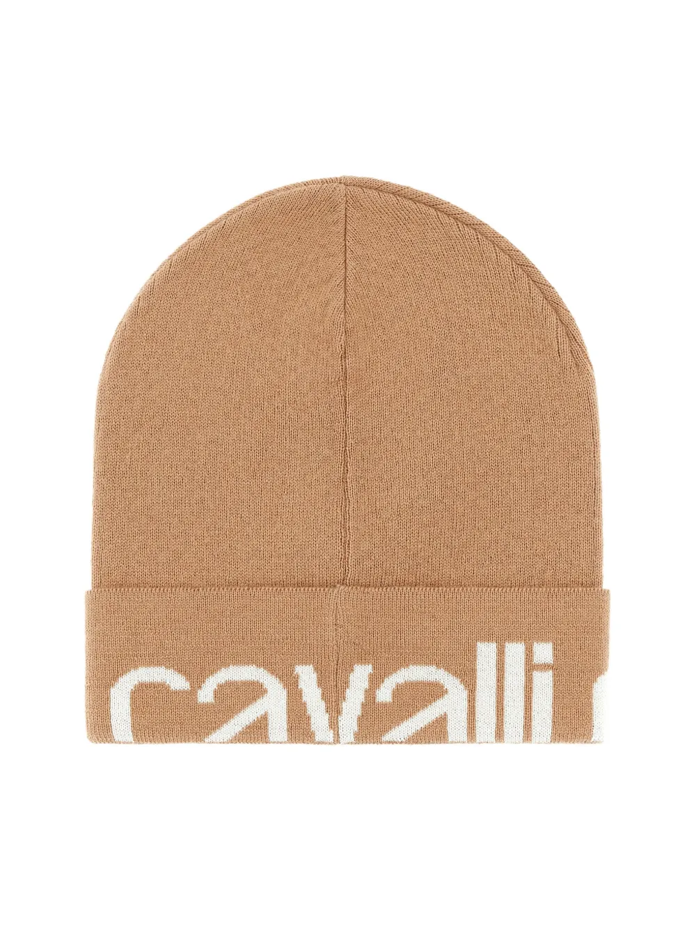 Roberto Cavalli Muts met logo - Bruin