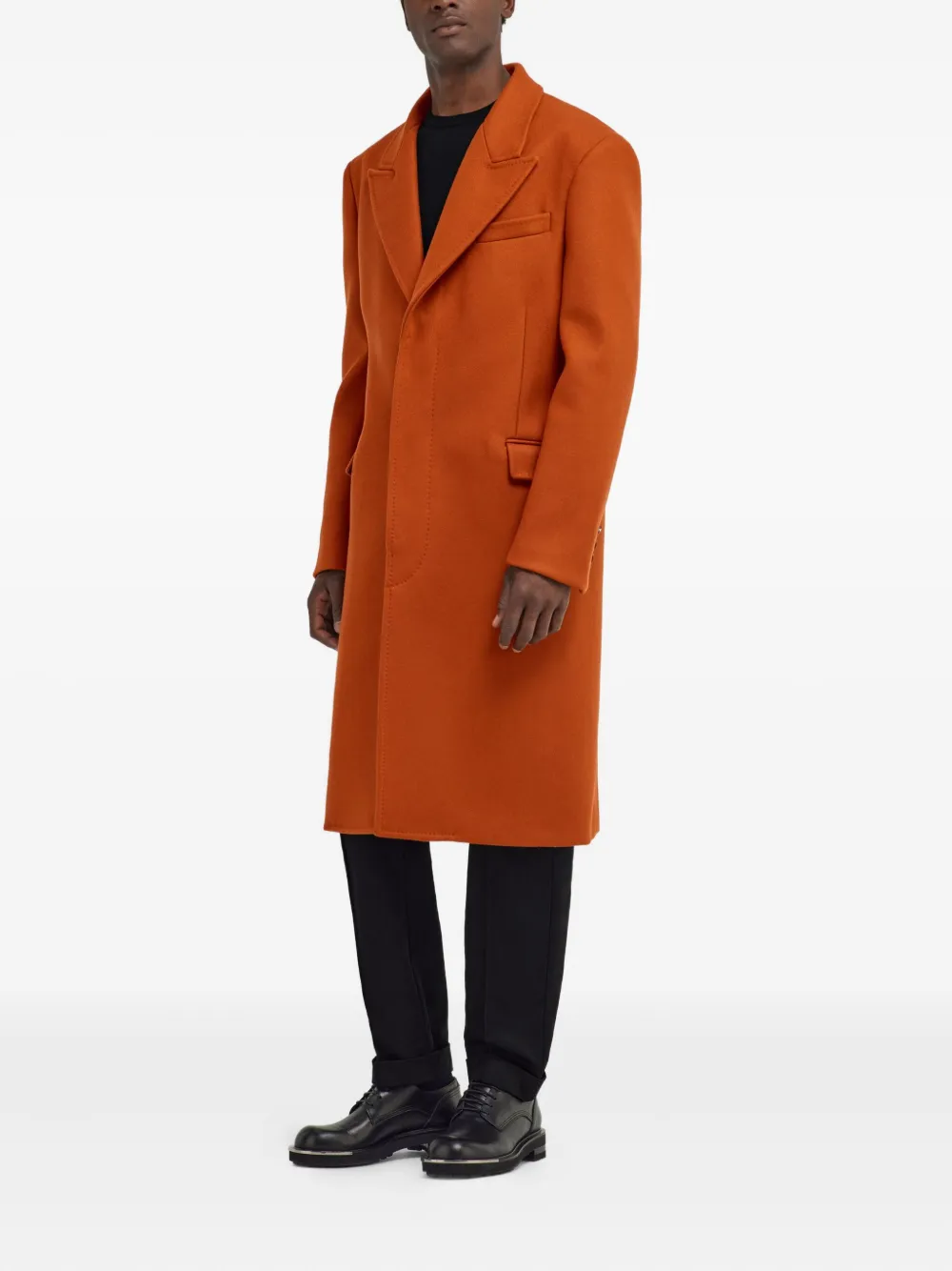 Roberto Cavalli Jas met gekerfde revers Oranje