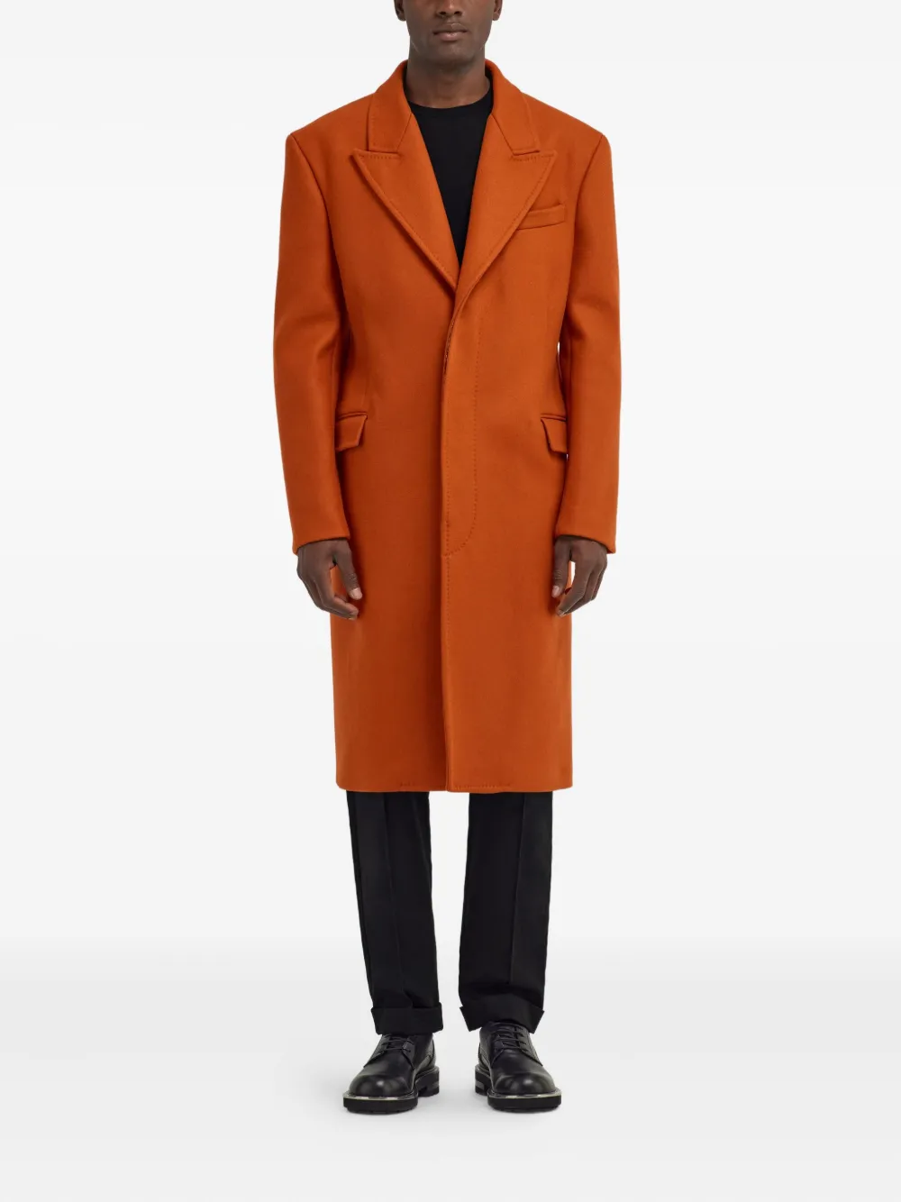 Roberto Cavalli notch-lapels coat | Single Breasted Coats | Image 2