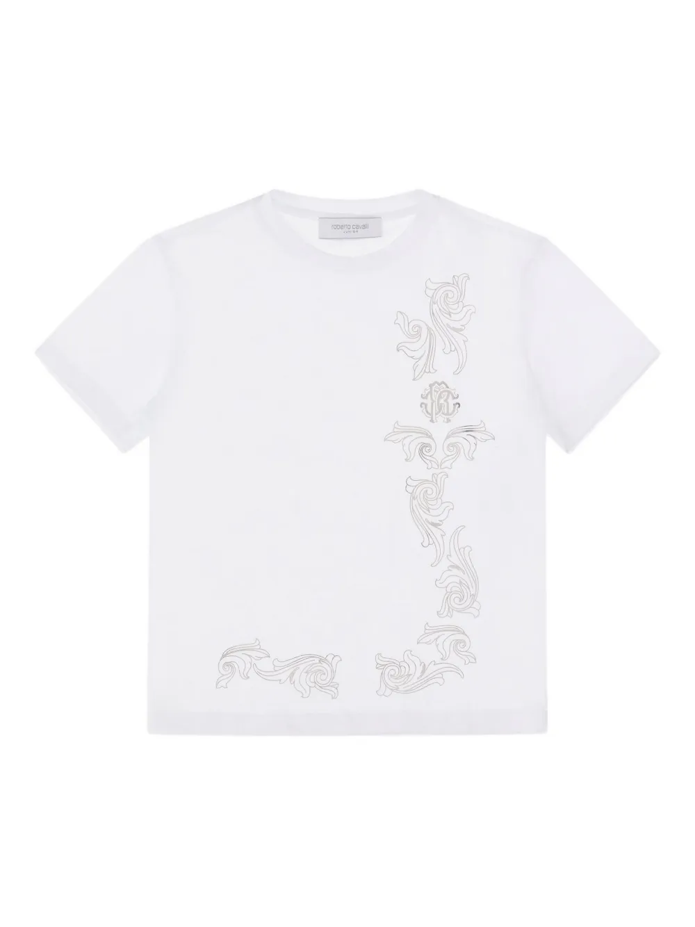Roberto Cavalli playera con estampado gráfico | blanco | Image 1