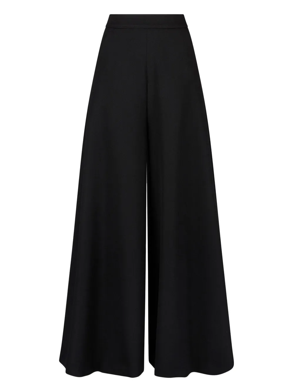 Roberto Cavalli ウール ワイドパンツ - ブラック Roberto Cavalli ウール ワイドパンツ - ブラック
