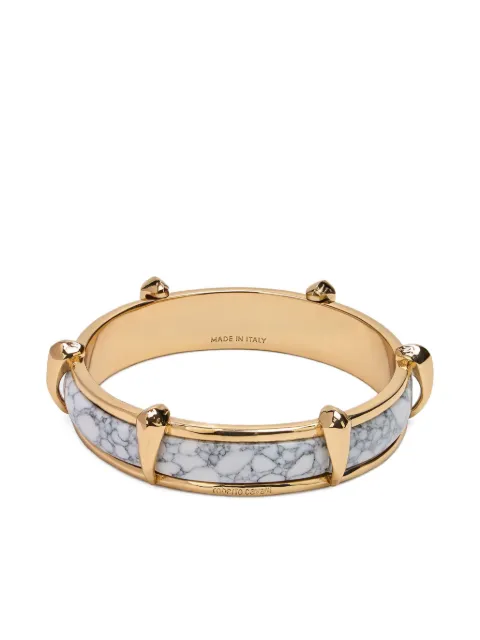 Roberto Cavalli Bracciale con effetto marmo