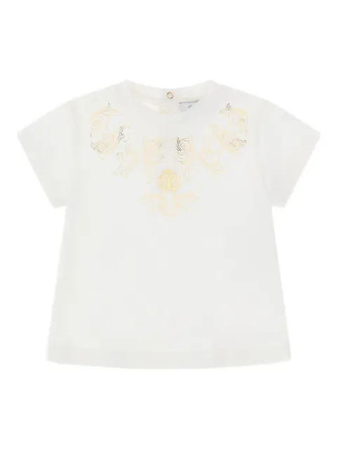 Roberto Cavalli playera con logo estampado