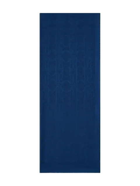 Roberto Cavalli jacquard monogram scarf