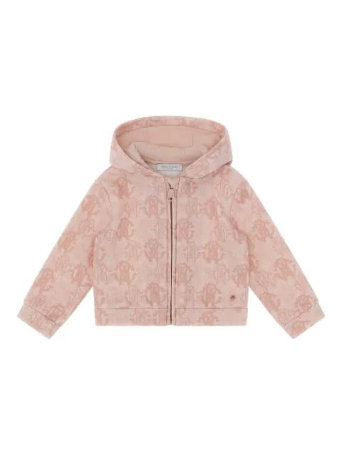 Roberto Cavalli logo-print hoodie