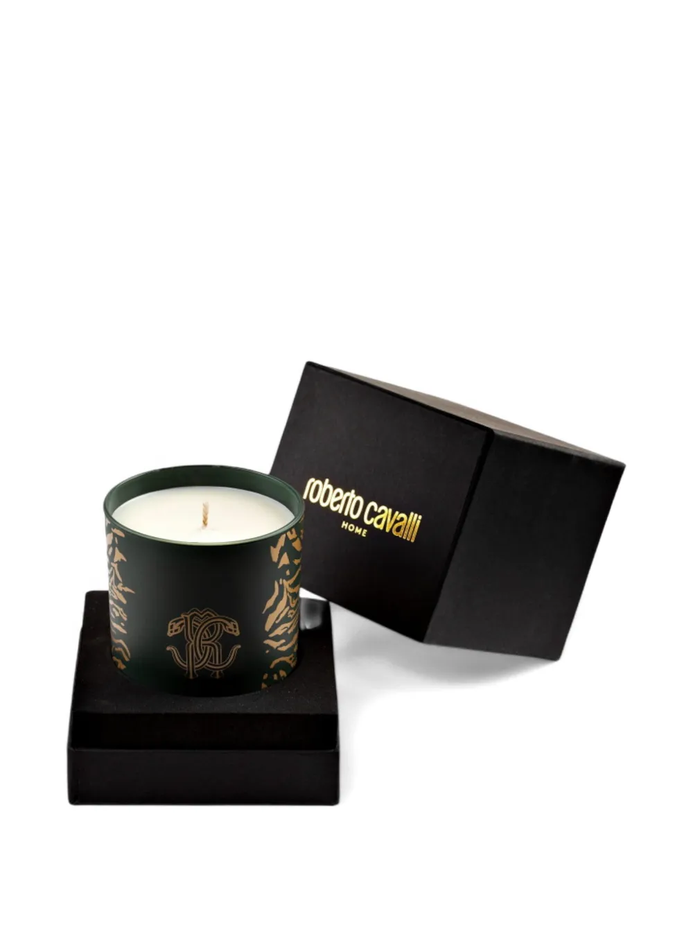 Roberto Cavalli Wild Jungle geurkaars (220 g) - Groen