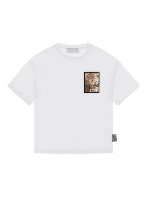 Roberto Cavalli playera con estampado gráfico