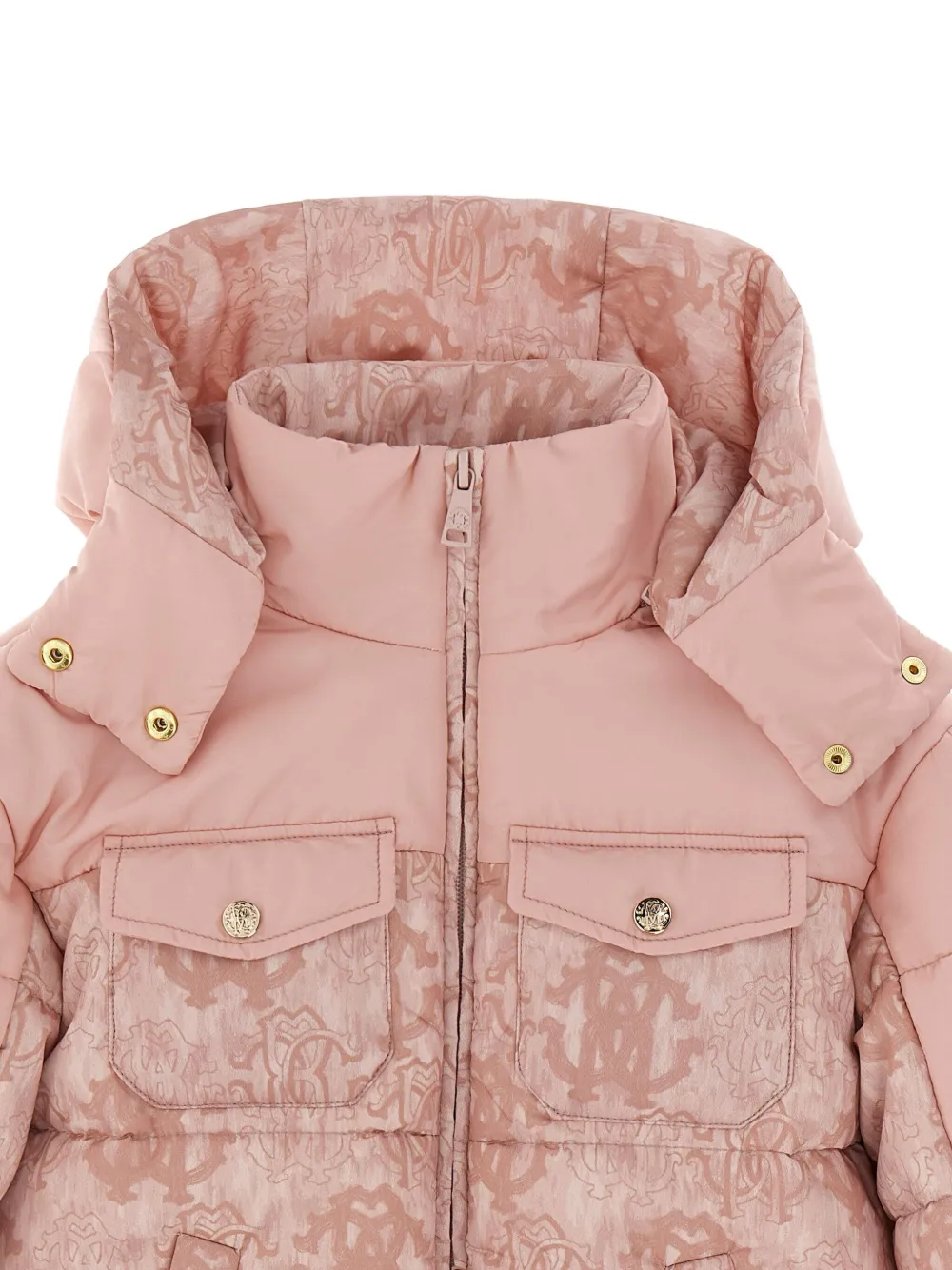 Roberto Cavalli Gewatteerd jack Roze