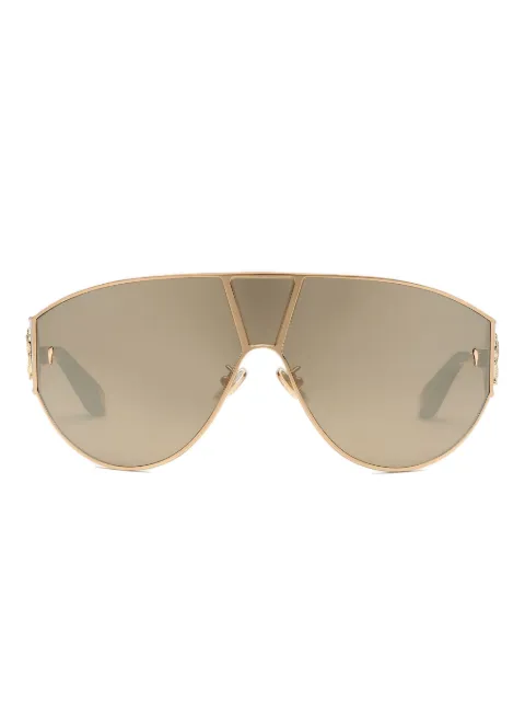 Roberto Cavalli lentes de sol con placa del logo