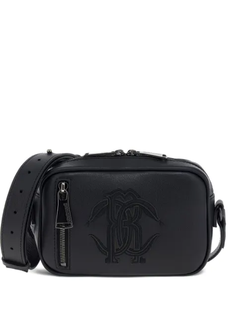 Roberto Cavalli logo messenger bag
