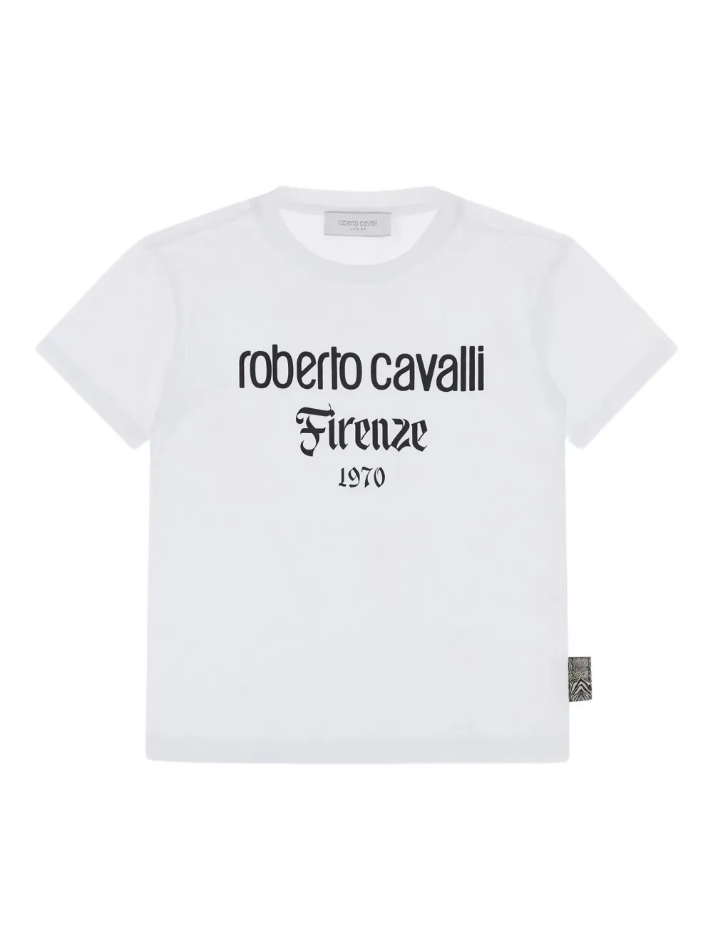 Roberto Cavalli Logo-print T-shirt In White