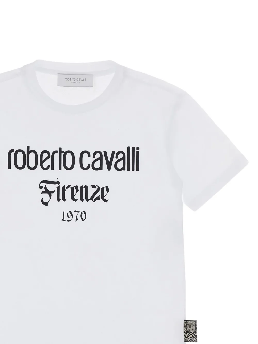 Roberto Cavalli Logo-print T-shirt In White