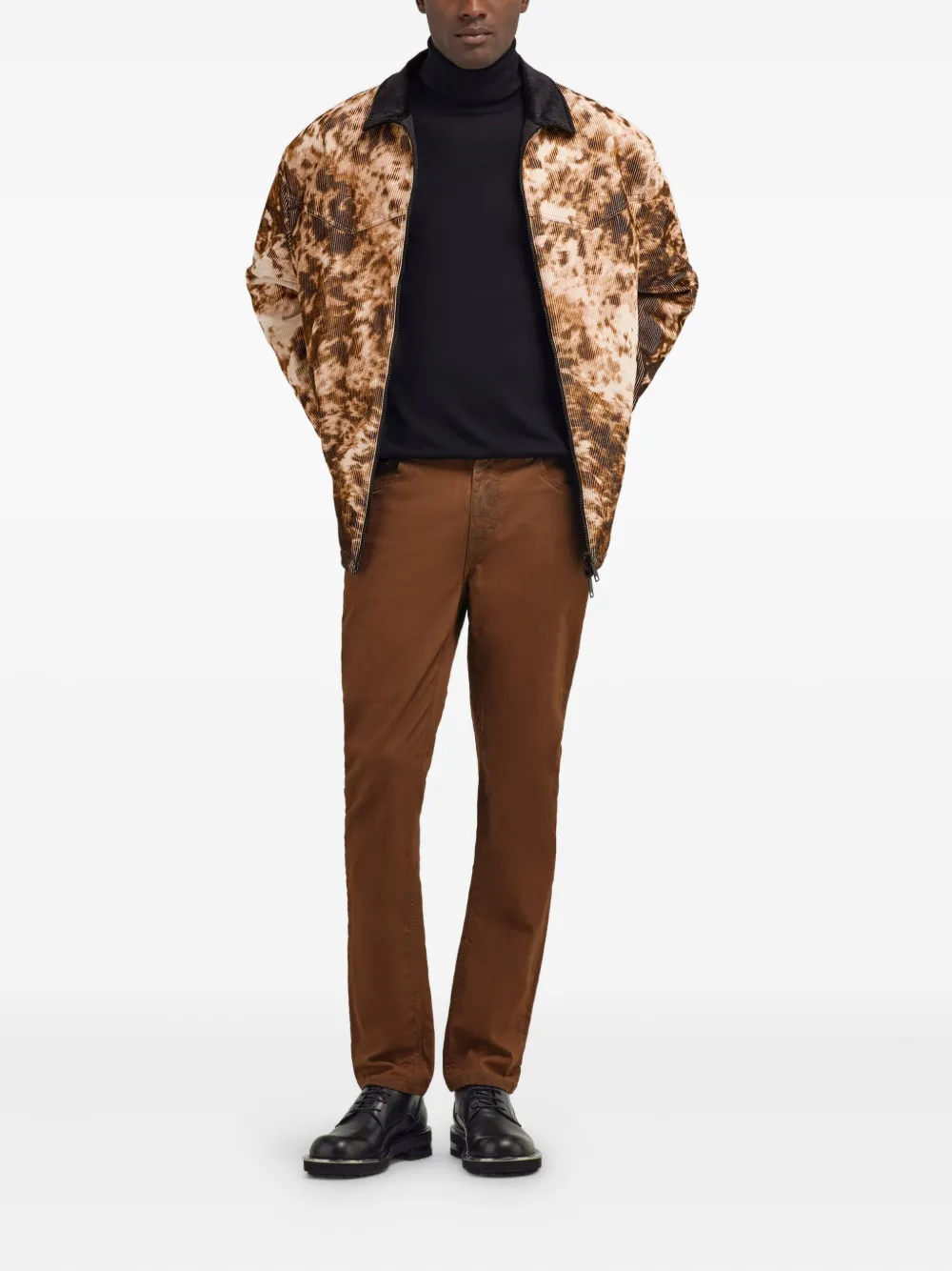 Roberto Cavalli stretch-cotton jeans - Bruin