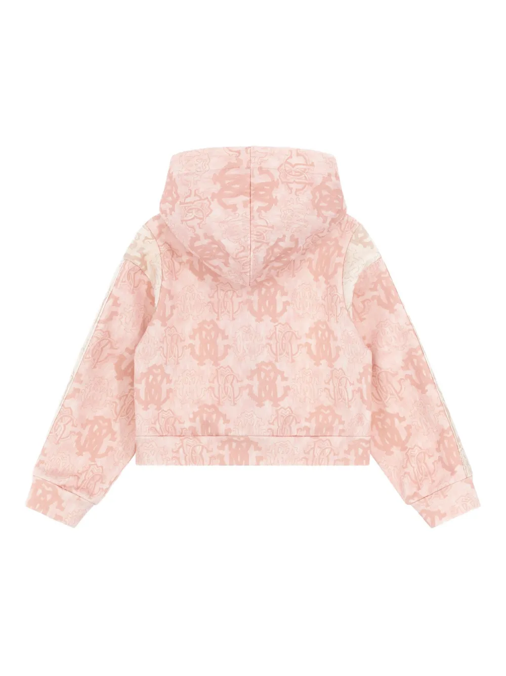 Roberto Cavalli Sweater met capuchon Roze