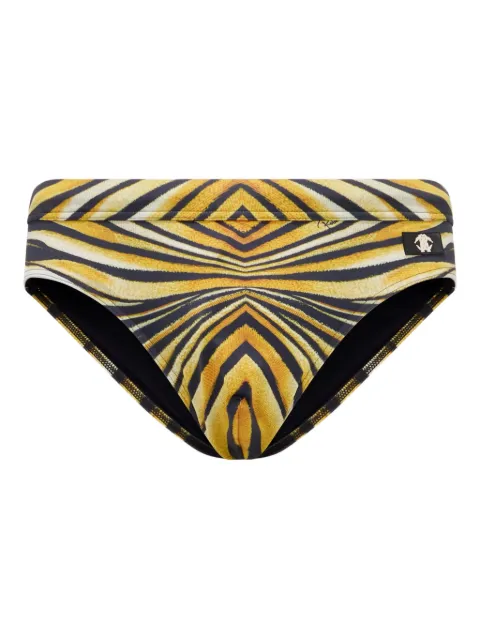 Roberto Cavalli print sea swim trunks 