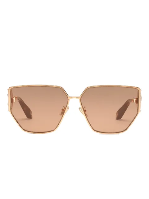 Roberto Cavalli logo-plaque sunglasses