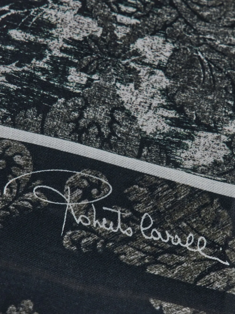 Roberto Cavalli brocade-print shawl | Image 2