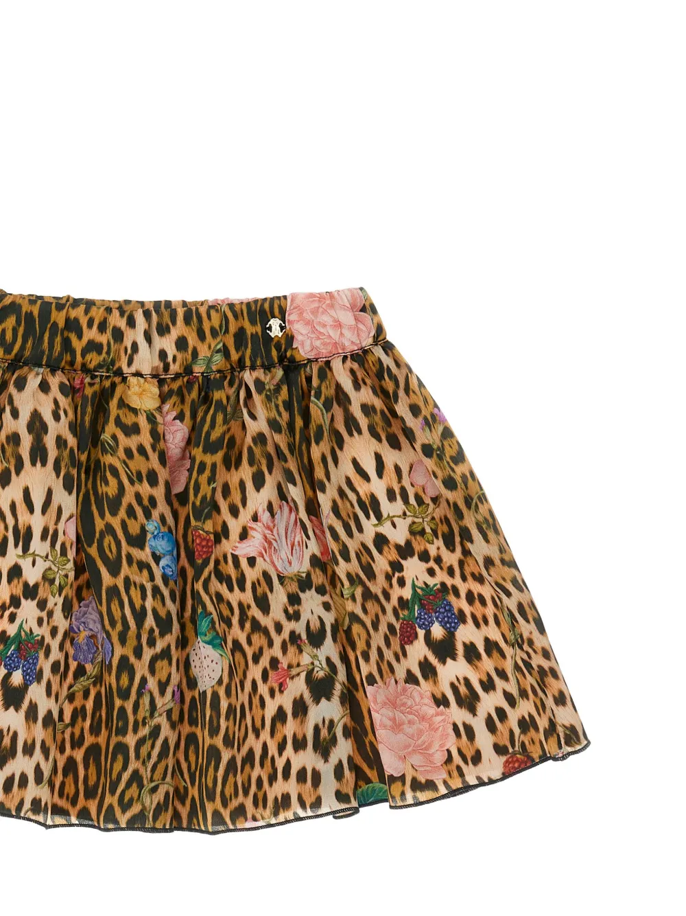 Roberto Cavalli Junior Rok met luipaardprint Bruin