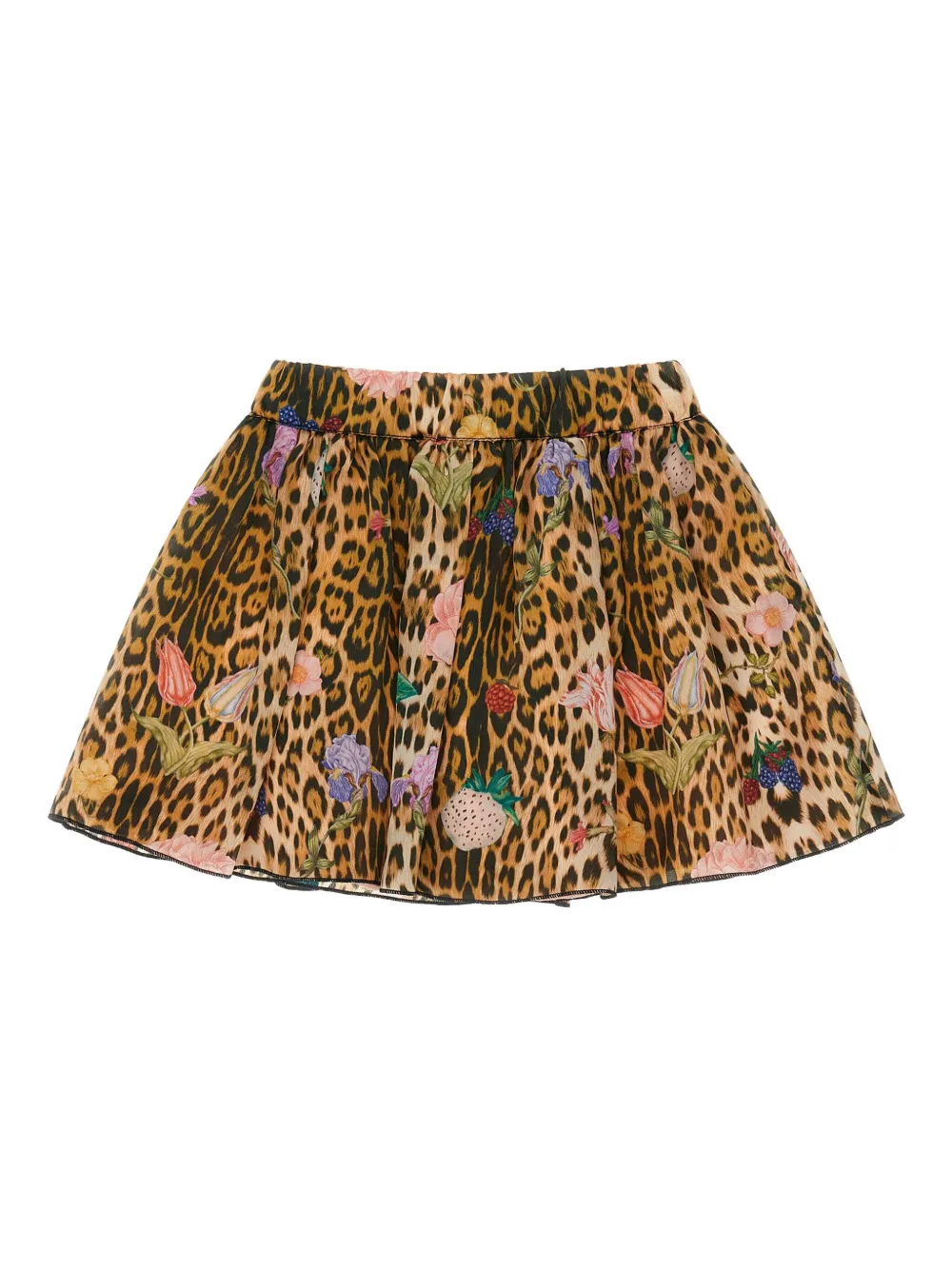 Roberto Cavalli Junior Rok met luipaardprint Bruin