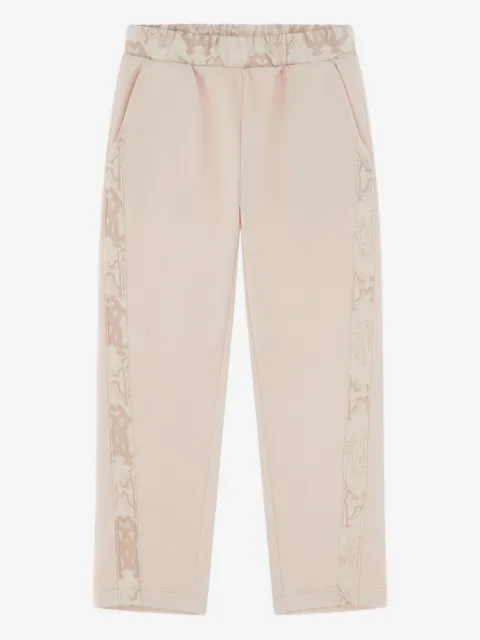 Roberto Cavalli Junior logo-print cotton track pants