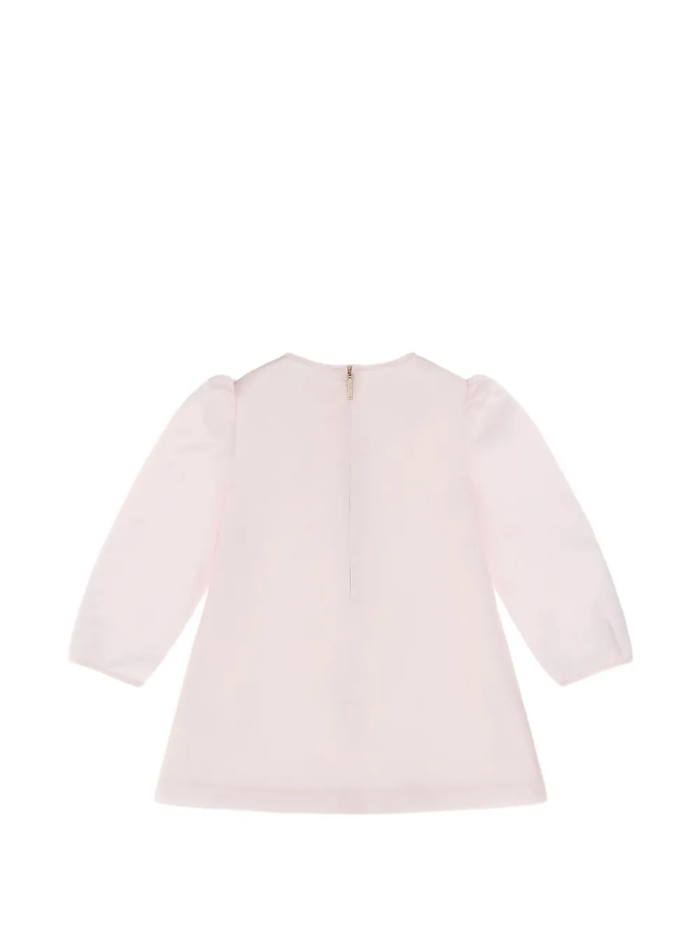 Roberto Cavalli Junior Jurk verfraaid met studs en monogram Roze
