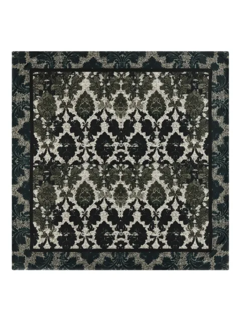 Roberto Cavalli mascada de seda con estampado brocado