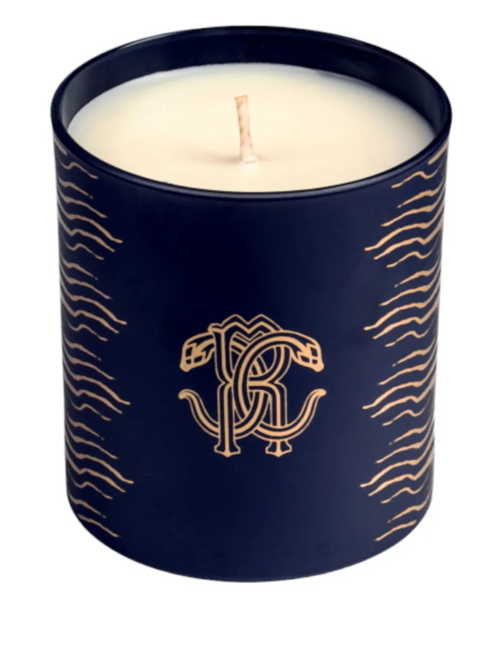 Roberto Cavalli Deep Ocean Scented Candle (220g) In Blue