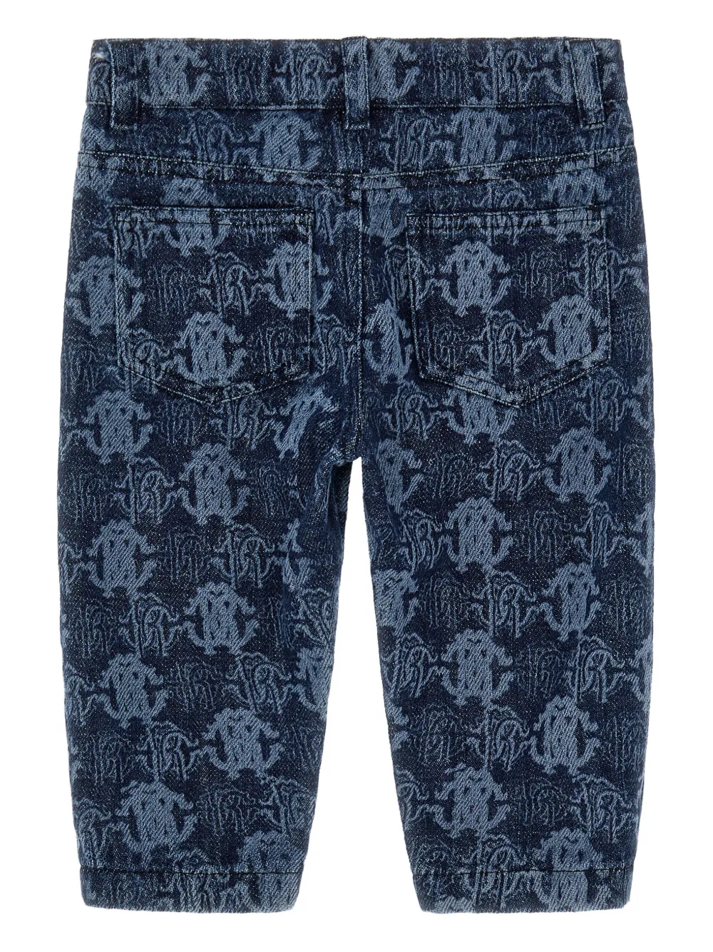  Roberto Cavalli Junior Vaqueros Con Logo - Azul 