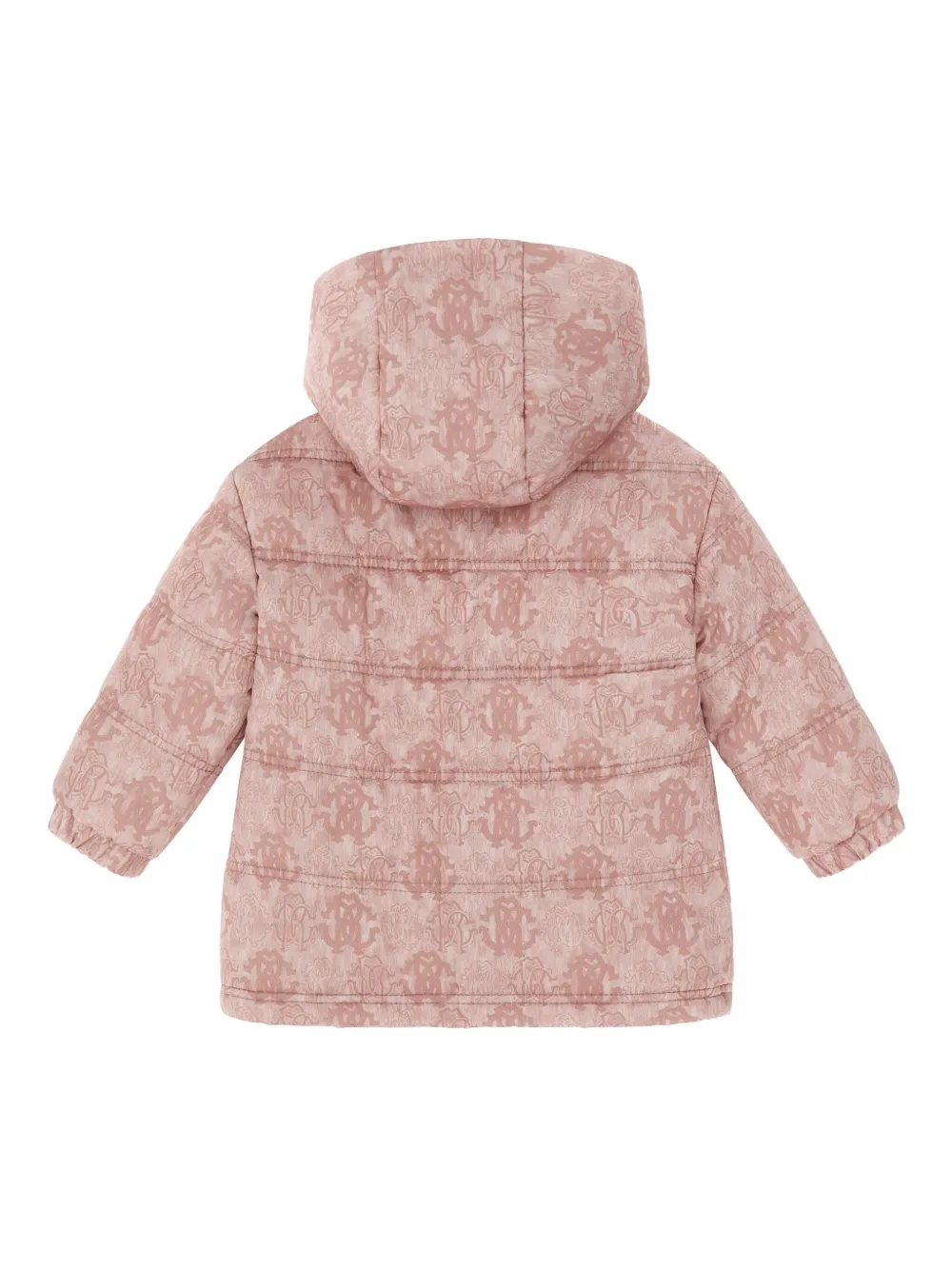 Roberto Cavalli monogram-print hooded jacket | Padded Jackets | Image 2