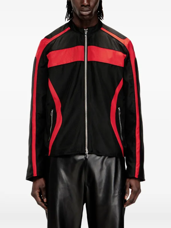 Diesel Jaqueta J-Adam-Pdai Com Zíper | Preto | FARFETCH BR