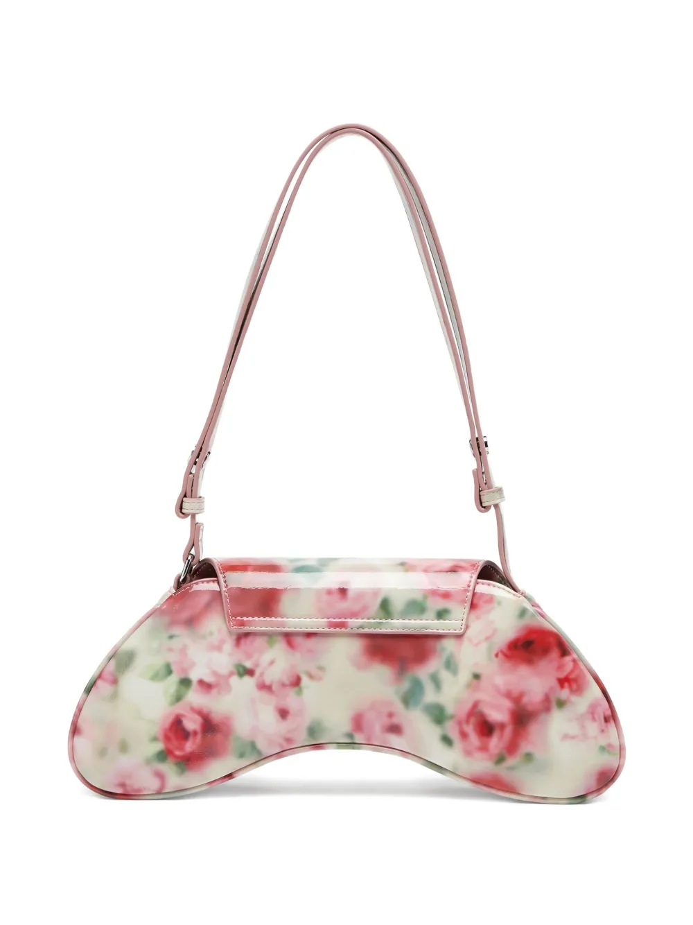 Diesel Schoudertas met bloemenprint - Wit