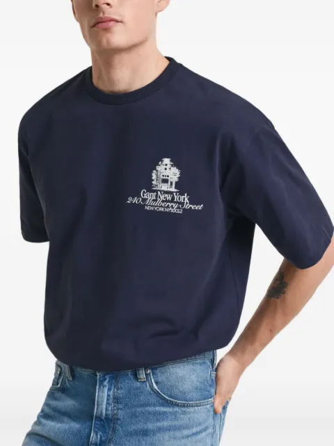 GANT 240 Mulberry Street グラフィック Tシャツ