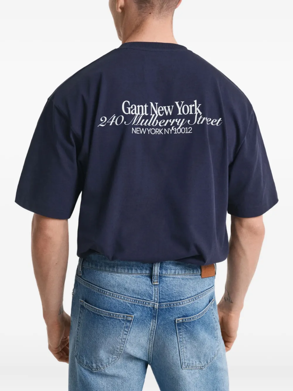 GANT 240 Mulberry Street playera con estampado gráfico | Playeras | Image 2