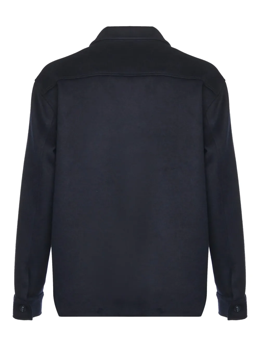 Giuliano Galiano Richard zip shirt - Blauw