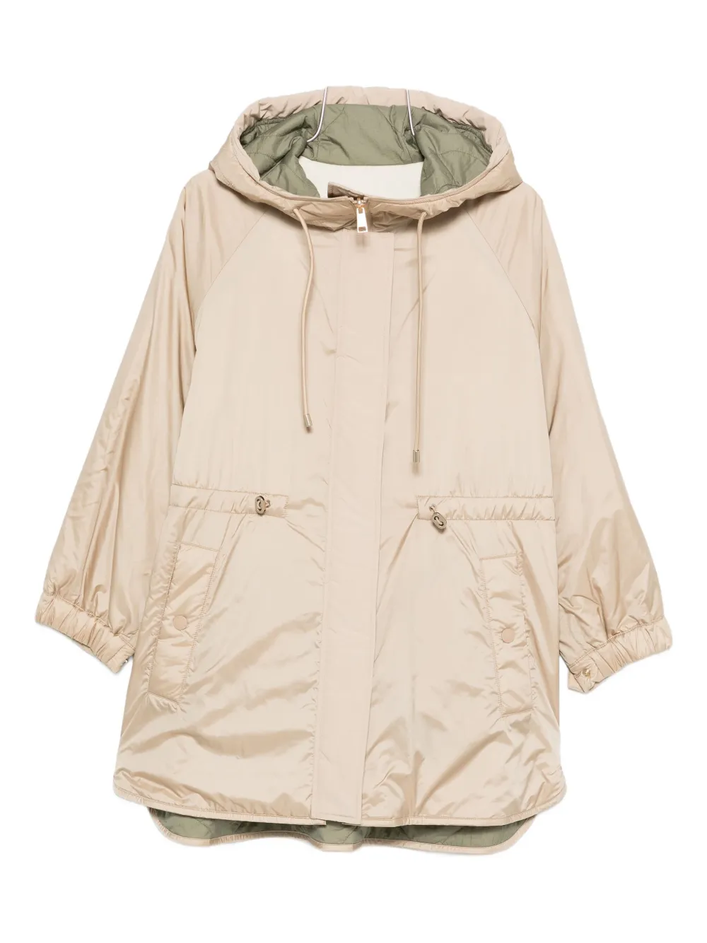 Weekend Max Mara Alcamo Coat In Neutral