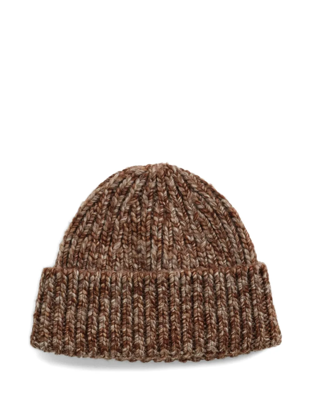 GANT 240 Mulberry Street ribbed beanie | Brown | Image 1
