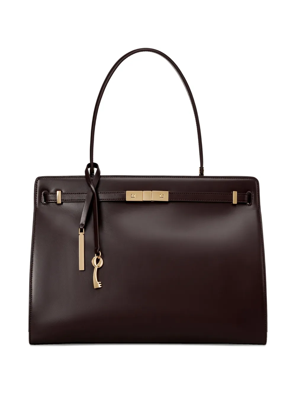 Potamy Leather Tote Bag In Red