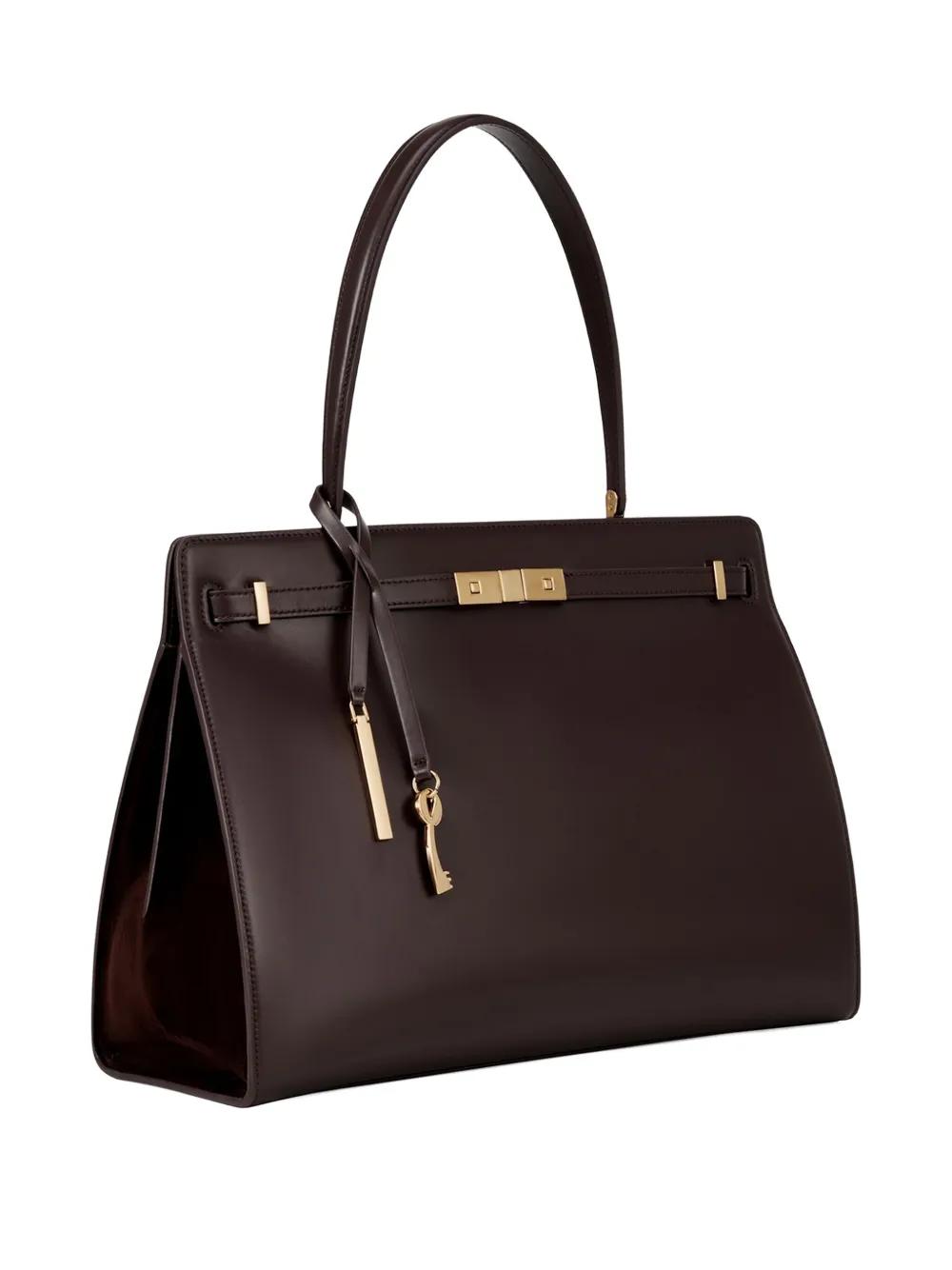 Potamy Leather Tote Bag In Red