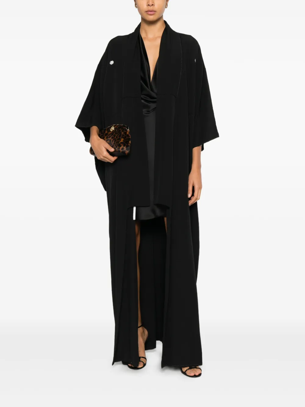 A.N.G.E.L.O. Vintage Cult 1970s jas met korte mouwen - Zwart