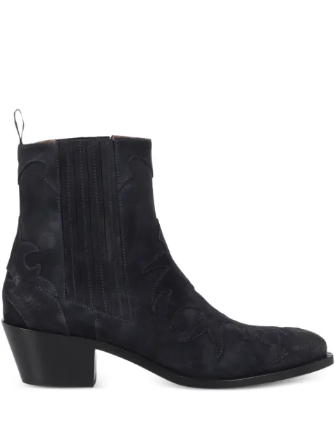 Sartore embroidered chelsea boots