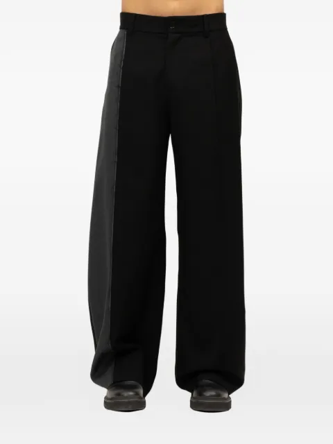 Feng Chen Wang butoon-fastening belt-loops trousers