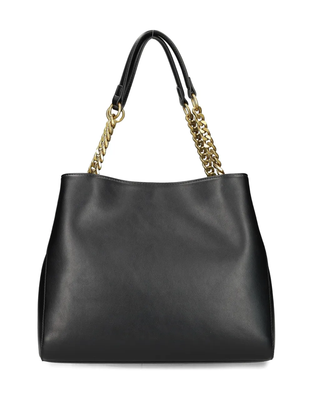 Just Cavalli Snake-plaque Tote Bag In Black