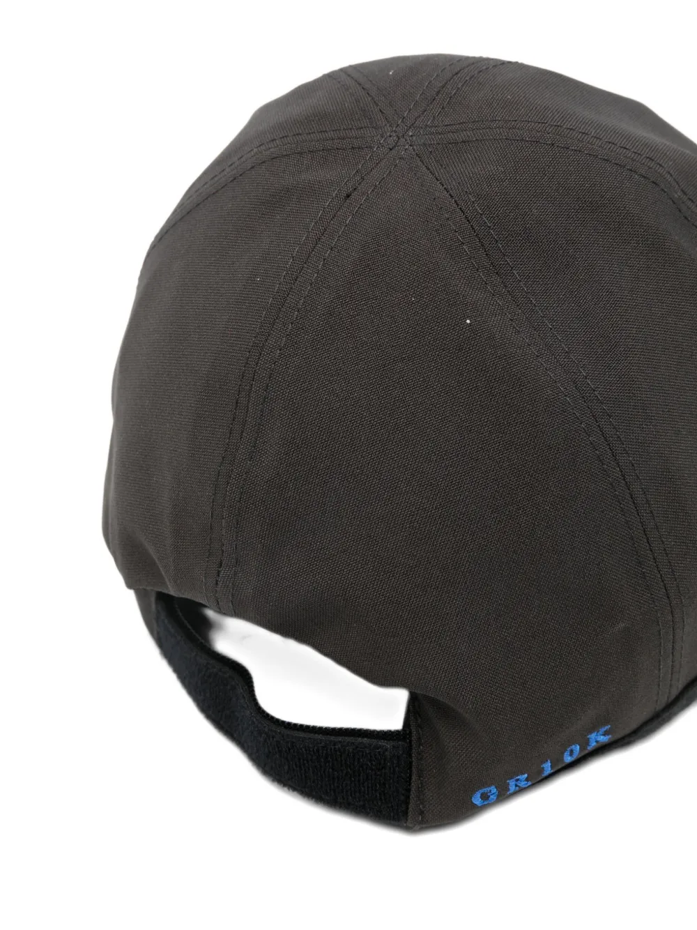 Gr10k Logo-patch Cap In Brown