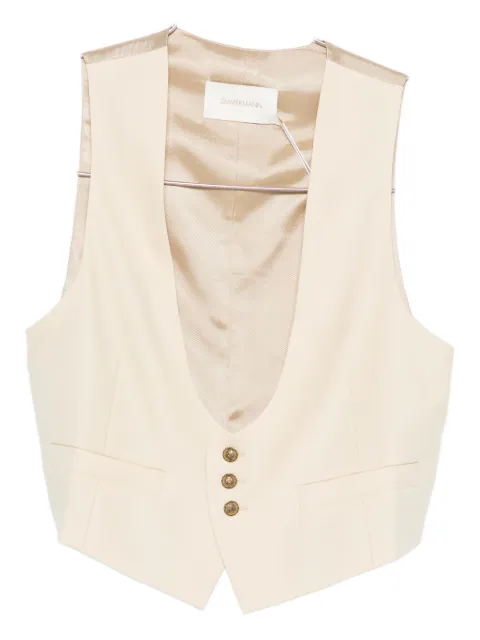 ZIMMERMANN buttoned gilet
