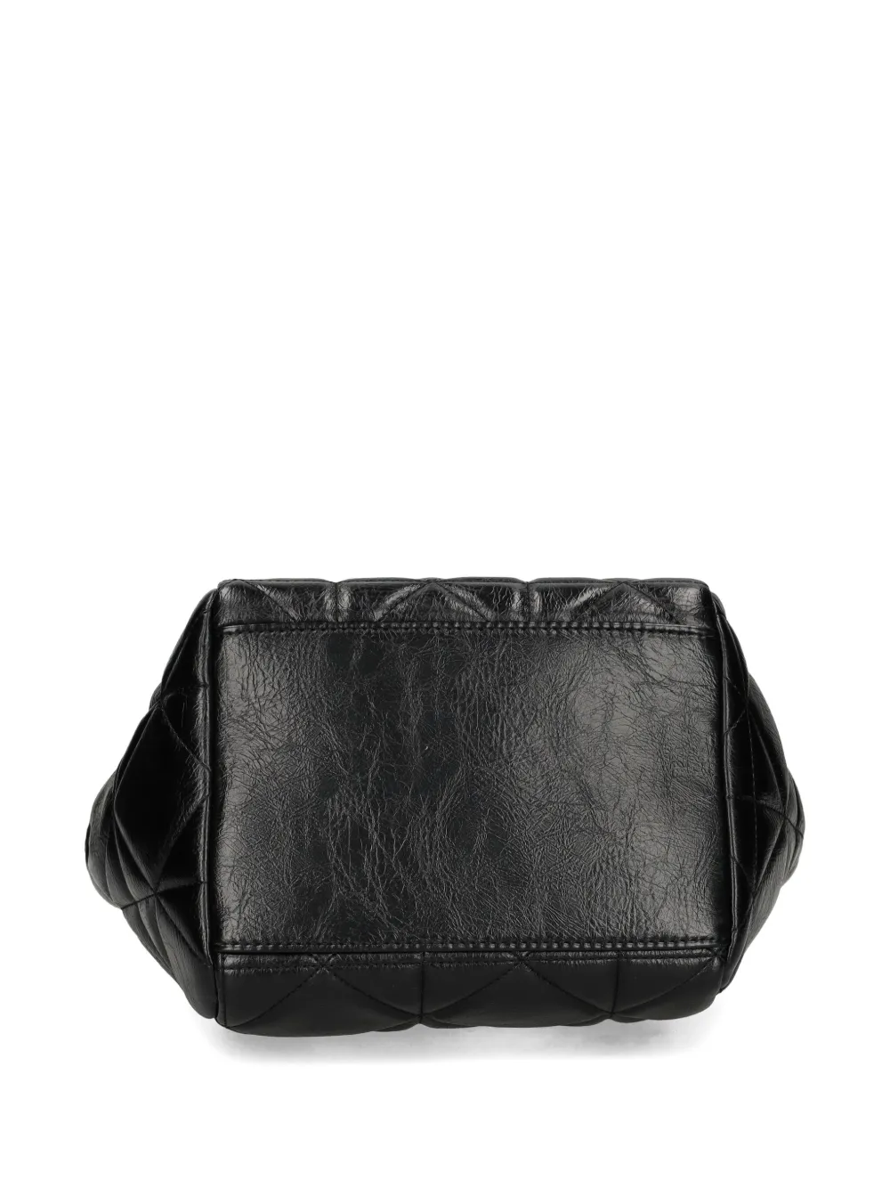 Just Cavalli Quilted Tote Bag In Black