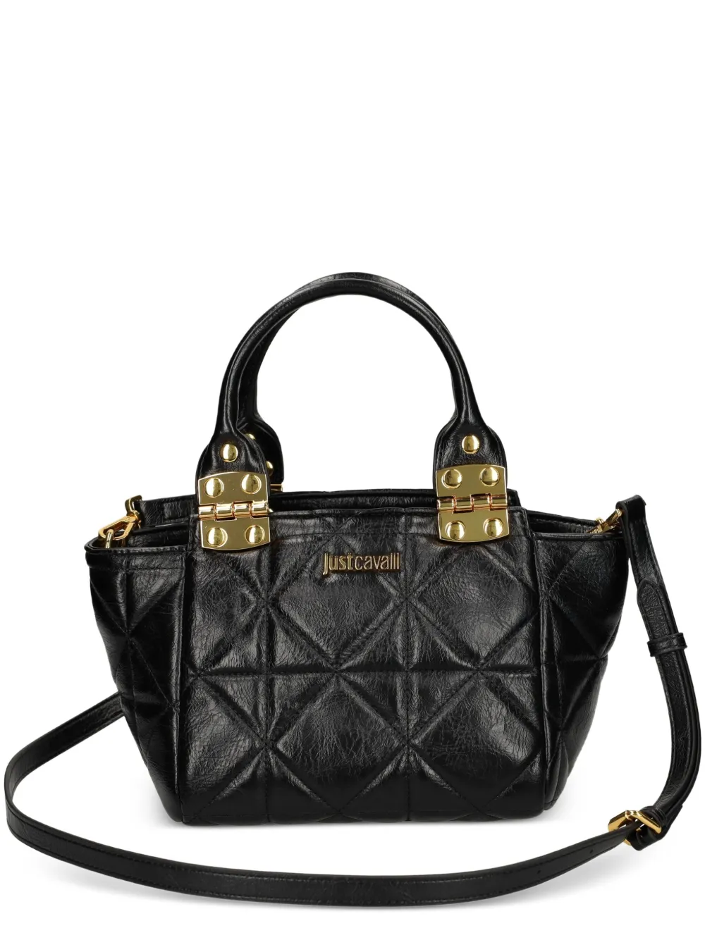 Just Cavalli キルティング ハンドバッグ - ブラック Just Cavalli キルティング ハンドバッグ - ブラック