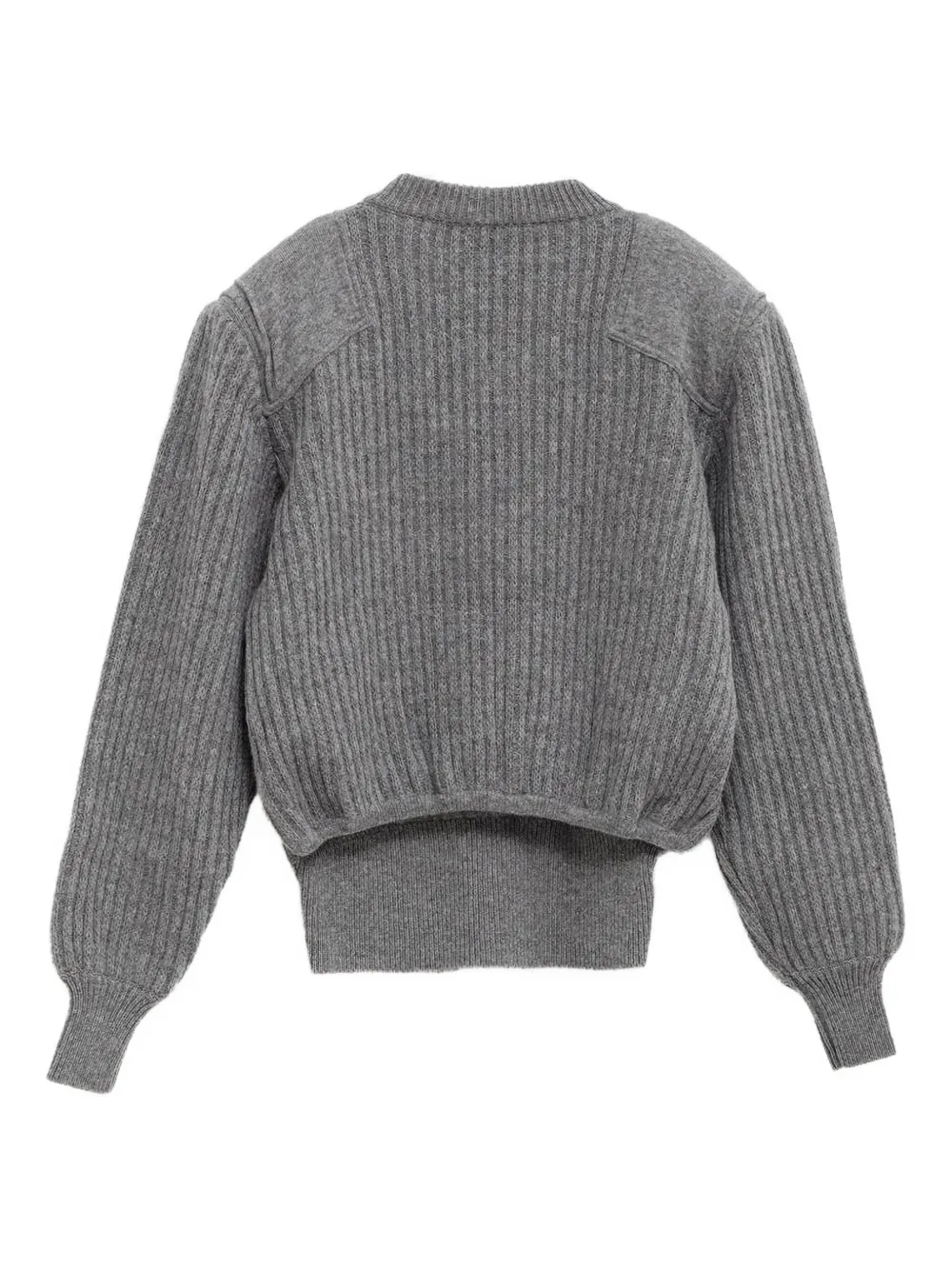 August Barron ribbed V-neck sweater | Knitted Sweaters | Image 2
